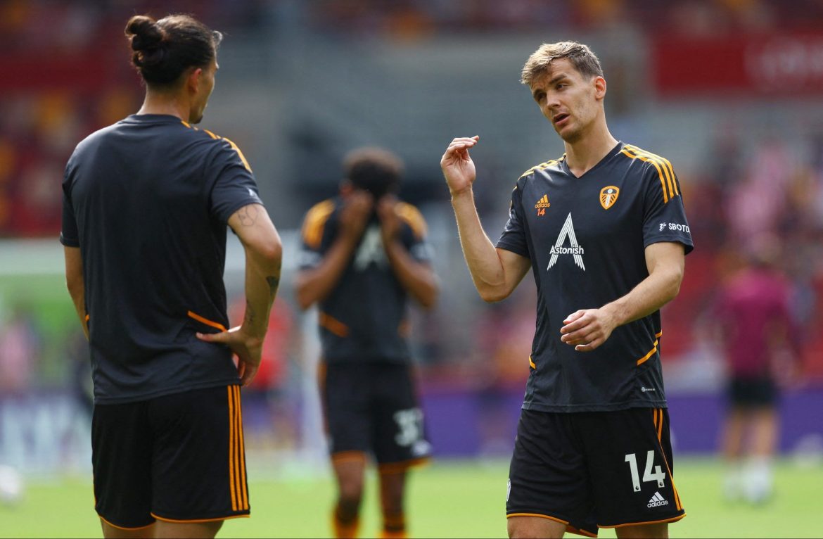 Leeds were rinsed by Diego Llorente