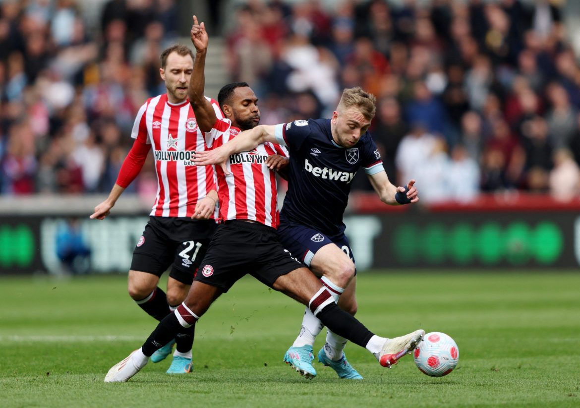 West Ham: Bowen non existent v Brentford